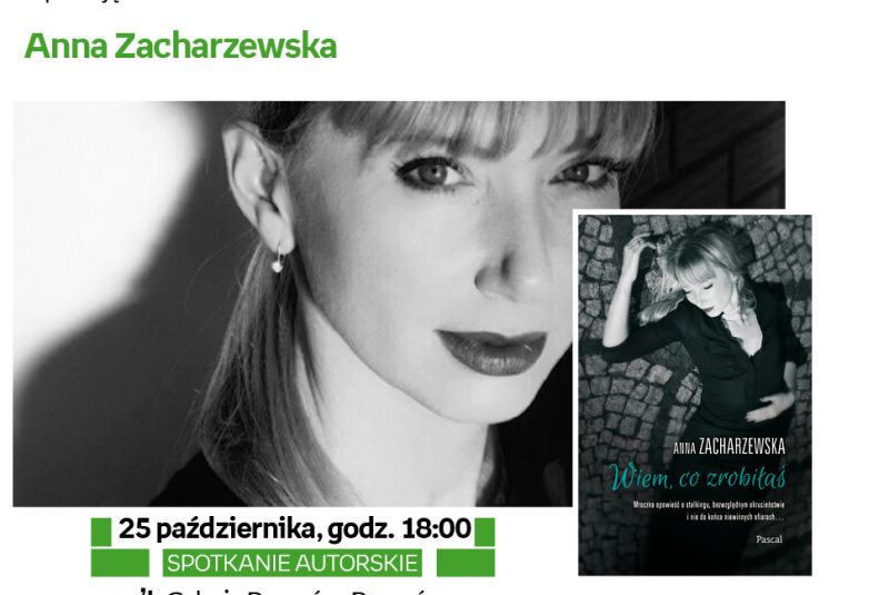 Anna Zacharzewska spotka się z czytelnikami w rzeszowskim Empiku