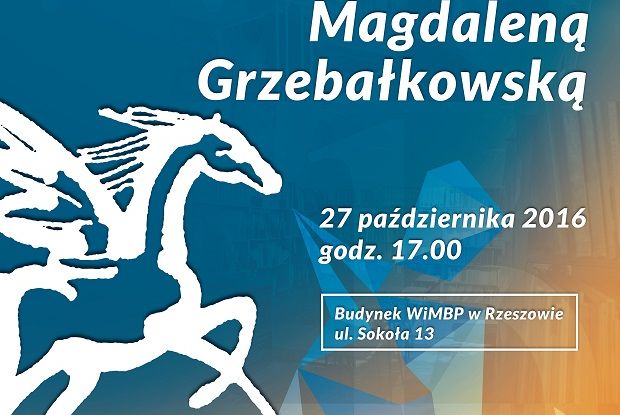 Magdalena Grzebałkowska spotka się z czytelnikami