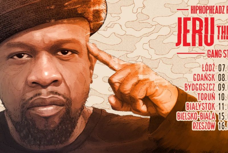 Są już bilety na rzeszowski koncert Jeru The Damaja