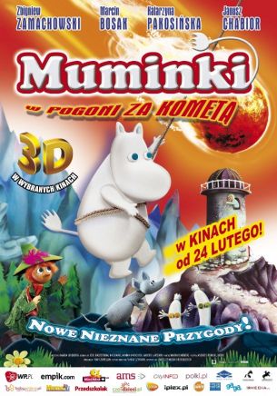 Muminki: W pogoni za kometą 3D