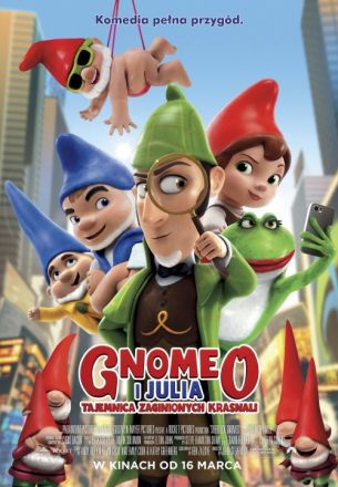 Gnomeo i Julia. Tajemnica zaginionych krasnali (dubbing, mała sala)