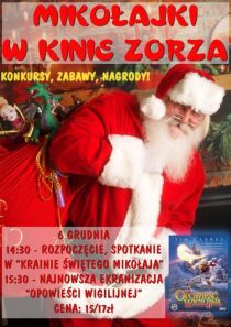 Mikołajki w kinie Zorza