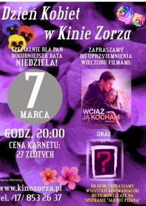 Dzień Kobiet w kinie Zorza