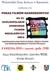 Pokaz filmów niezależnych OKFA