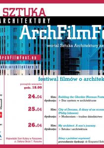 ARCHFILMFEST - festiwal filmów o architekturze