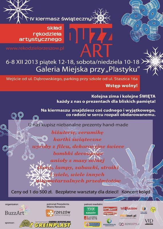 4. edycja BuzzArt - skład rękodzieła artystycznego 
