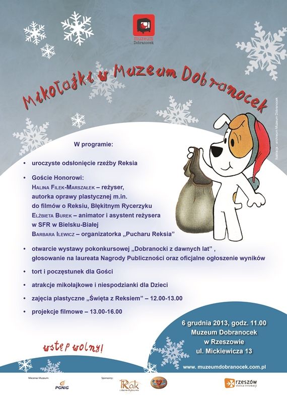Mikołajki w Muzeum Dobranocek