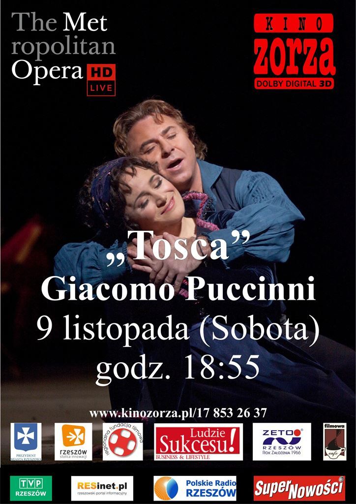 &quot;Tosca&quot; Pucciniego prosto z Nowego Jorku