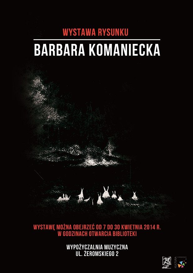 Wystawa rysunku Barbary Komanieckiej &#8211;  bibliotekarza z pasją