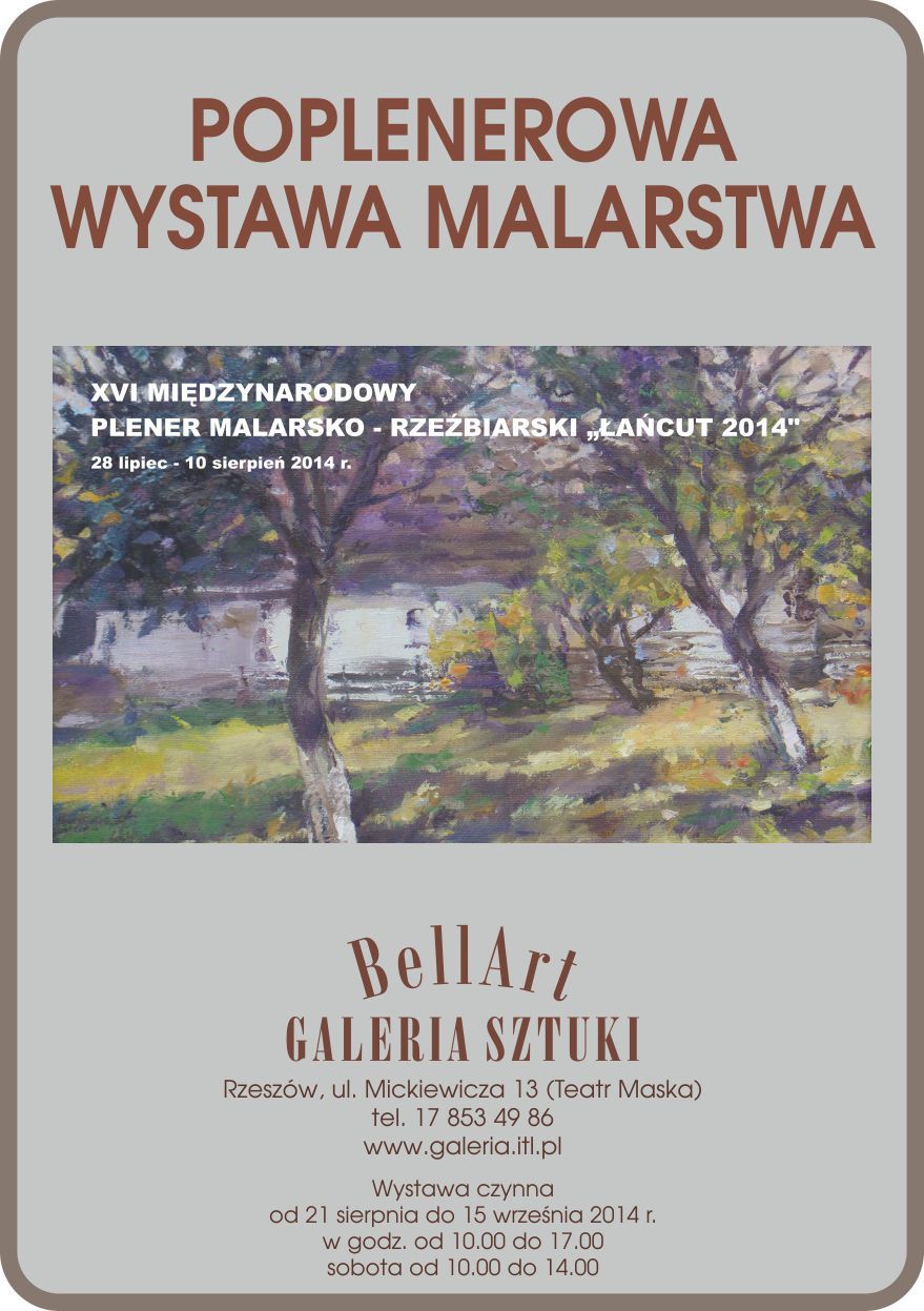 Poplenerowa wystawa malarstwa