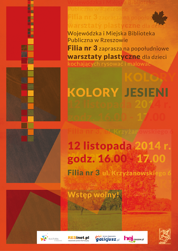 Warsztaty plastyczne dla dzieci &quot;Kolory jesieni&quot;