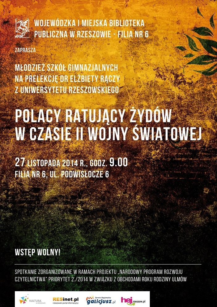 Prelekcja dr Elżbiety Rączy z Uniwersytetu Rzeszowskiego 