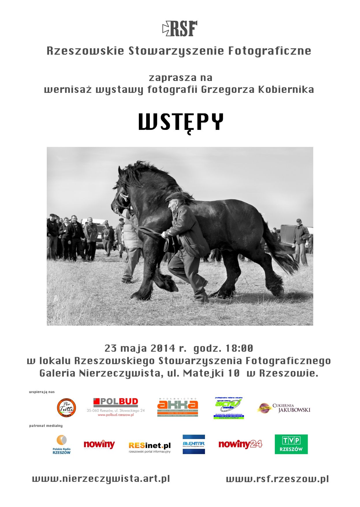 Wernisaż wystawy fotografii &#8222;Wstępy&#8221;