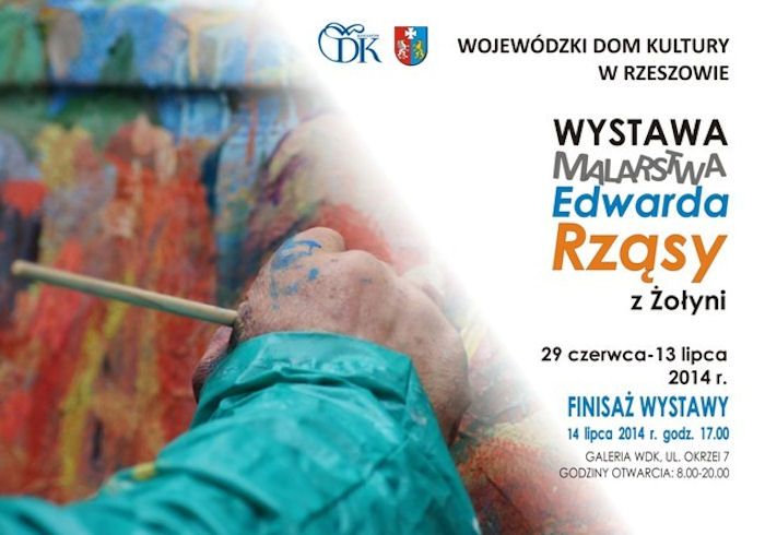 Wystawa malarstwa Edwarda Rząsy