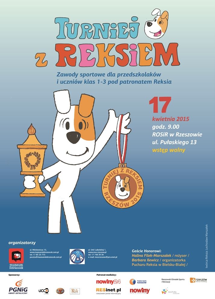 II Turniej z Reksiem, czyli wyjątkowe zawody sportowe dla dzieci 