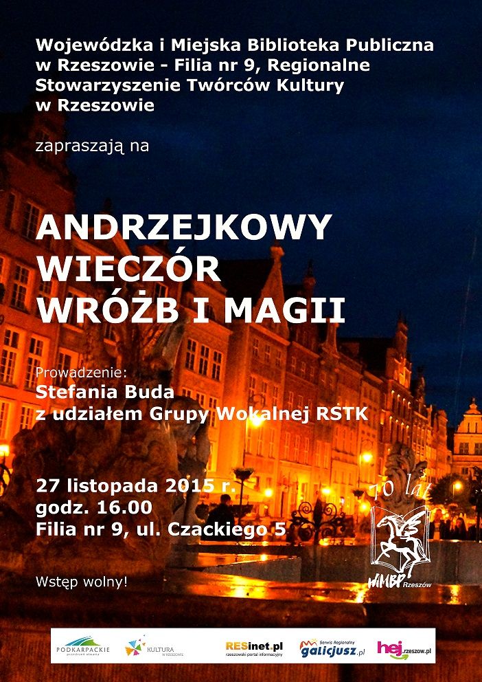 Andrzejkowy wieczór wróżb i magii
