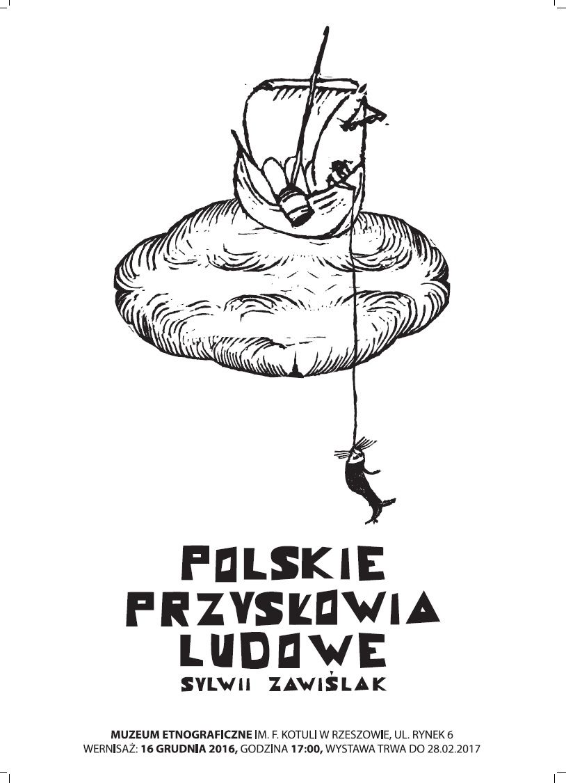 Wystawa grafik "Polskie przysłowia ludowe" w Muzeum Etnograficznym