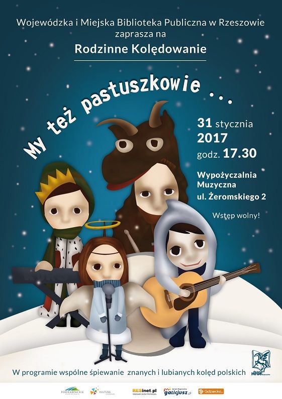 Rodzinne kolędowanie w Wypożyczalni Muzycznej