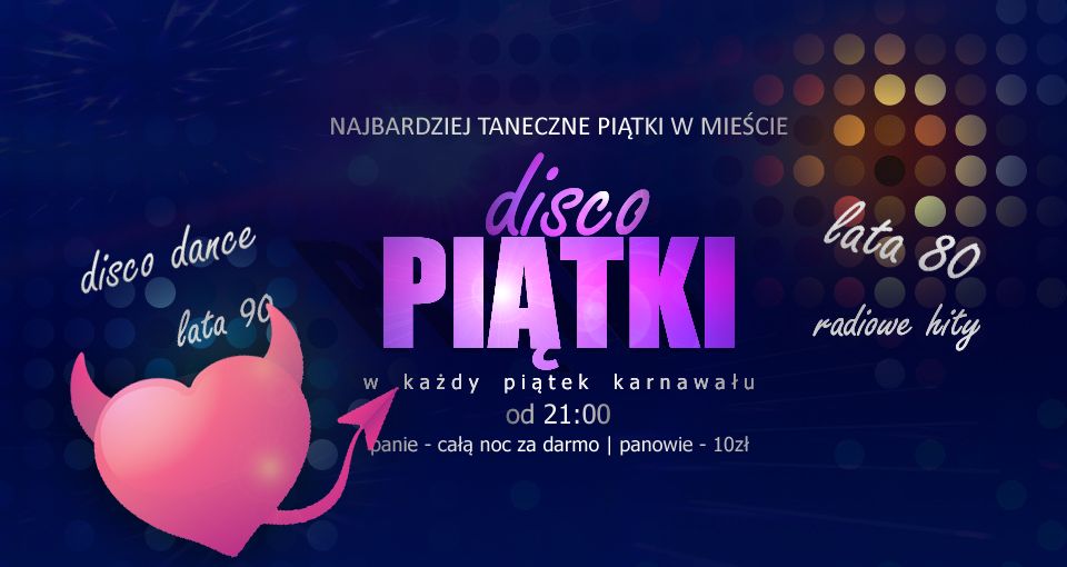 Walentynkowy Disco Piątek w klubie LUKR
