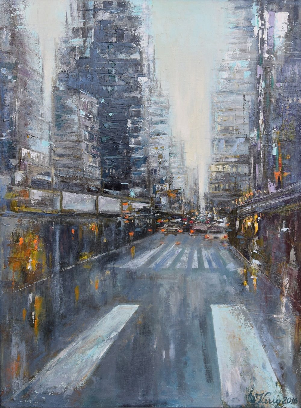 Na zdj. "Miasto" Waldemar Kremer (I nagroda)