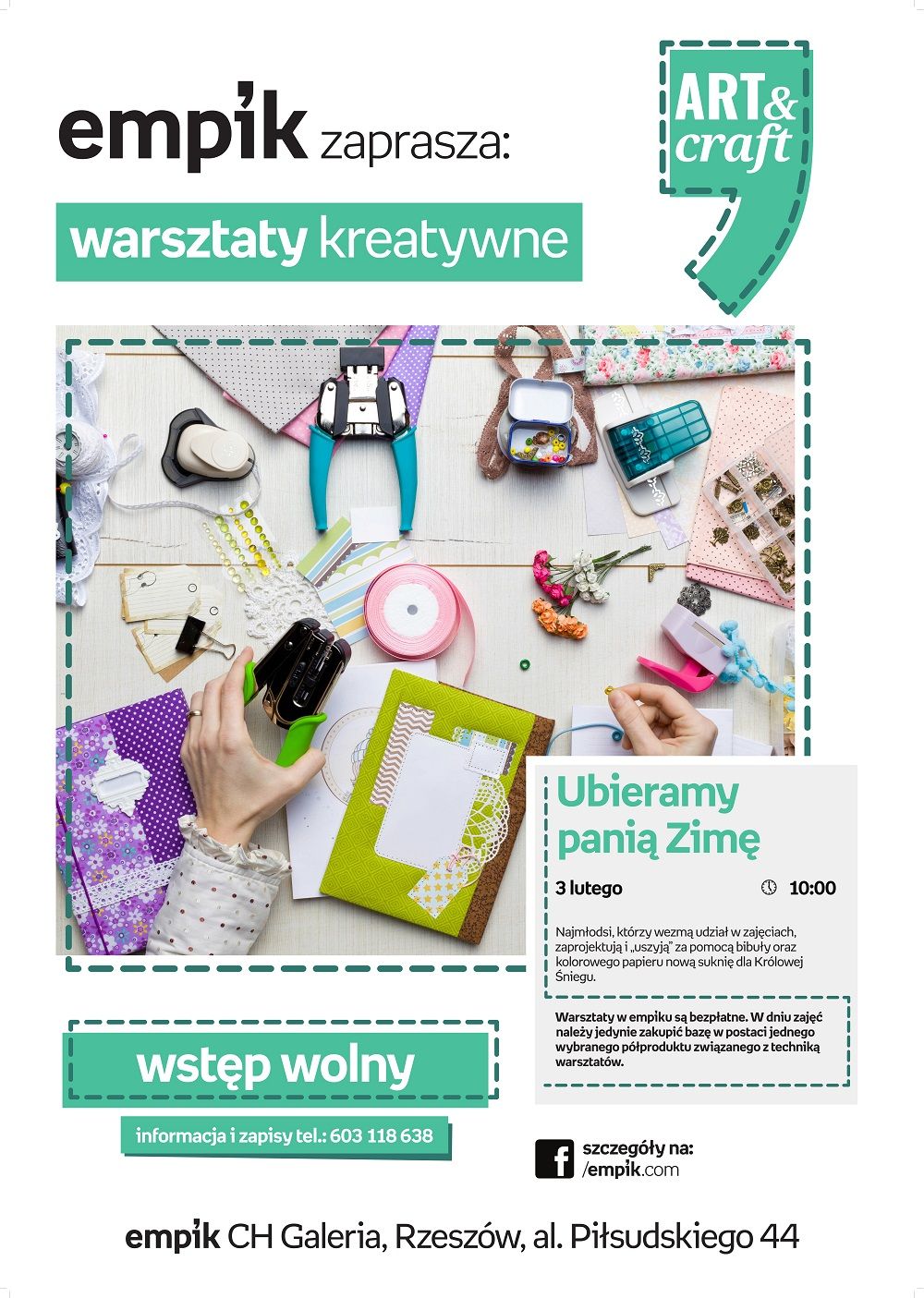 Kreatywne warsztaty w Empiku