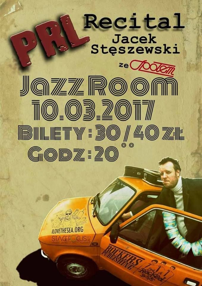 "Peweksówka" - recital Jacka Stęszewskiego w Jazz Roomie