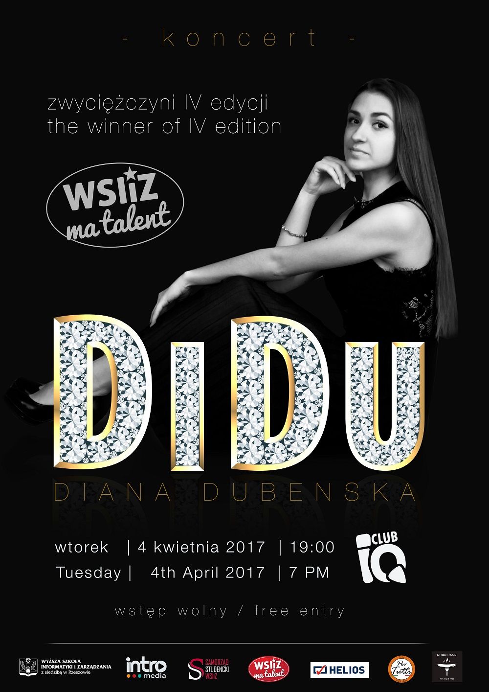 Koncert DiDu w klubie IQ