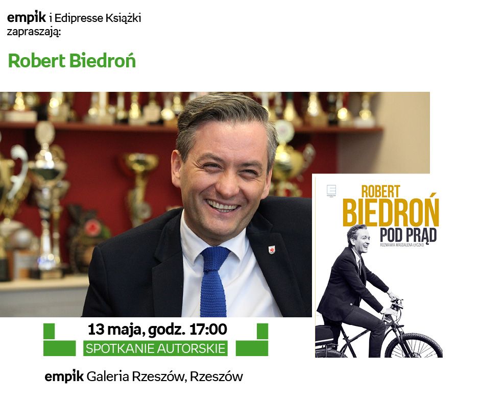 Wojciech Drewniak, Katarzyna Olubińska i Robert Biedroń spotkają się z czytelnikami w Empiku