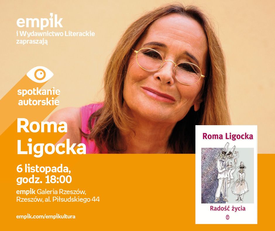 Roma Ligocka spotka się z czytelnikami