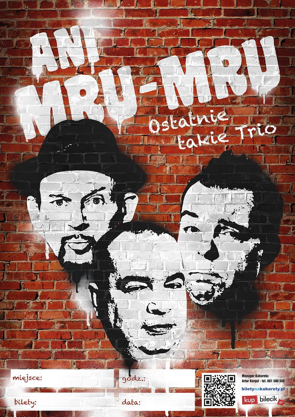 Ostatnie takie trio. Kabaret Ani Mru Mru w Rzeszowie