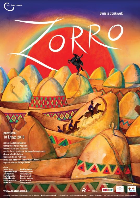 Zorro w Rzeszowie! Premiera nowego spektaklu w Teatrze Maska