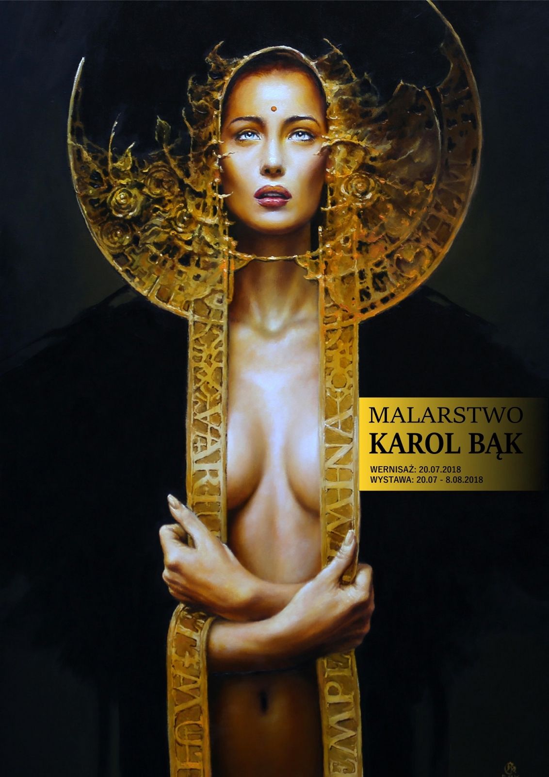 Zjawiskowe postacie kobiet na obrazach Karola Bąka. Nowa wystawa w Galerii To Tu