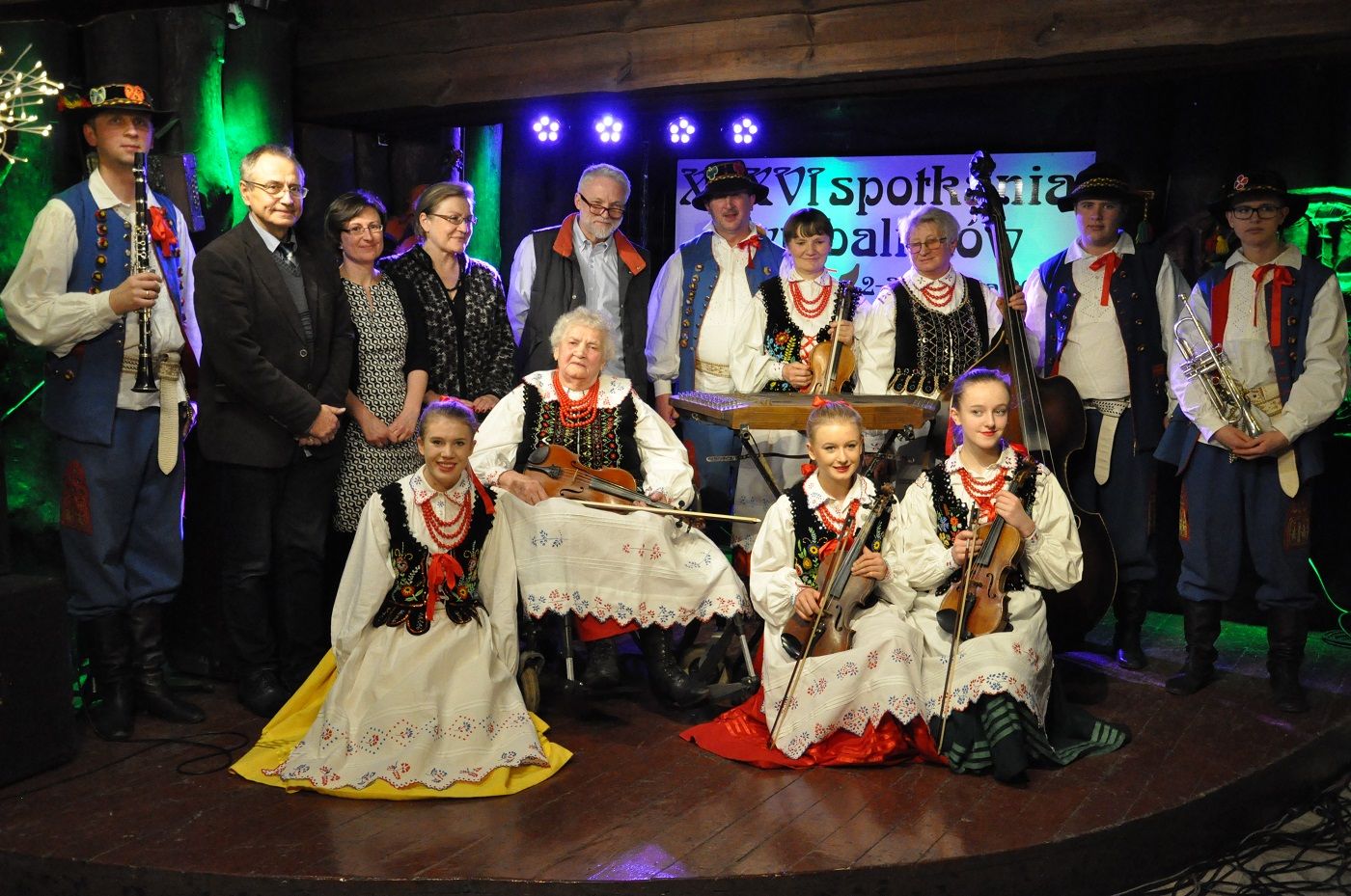 Kapela Kurasie i Młode Kurasie z Lubziny z jury, fot. R. Cichowski