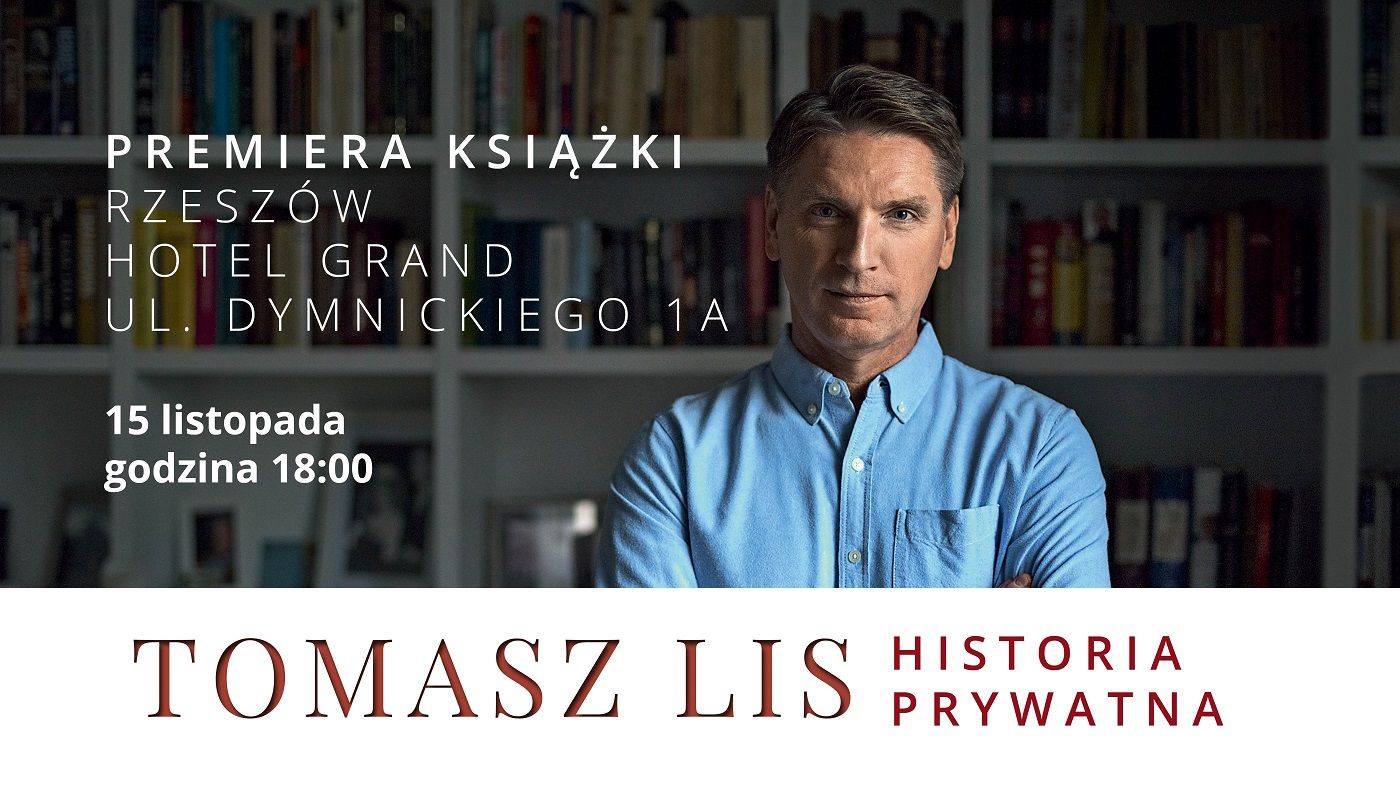 Spotkanie z Tomaszem Lisem w innym miejscu