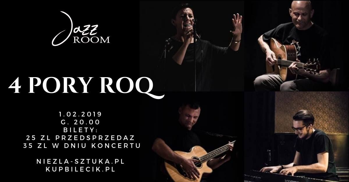 4 Pory Roq w piątek w rzeszowskim Jazz Roomie