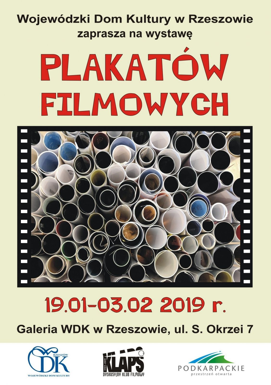 Ponad 70 plakatów filmowych na wystawie w WDK