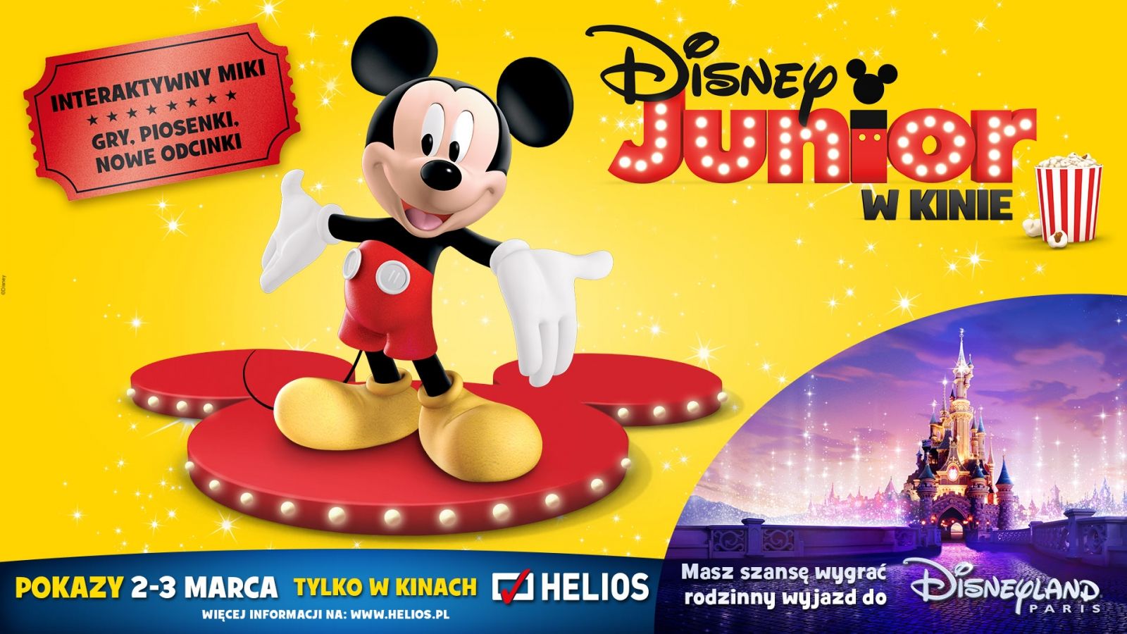 Rodzinne seanse Disney Junior w kinie Helios