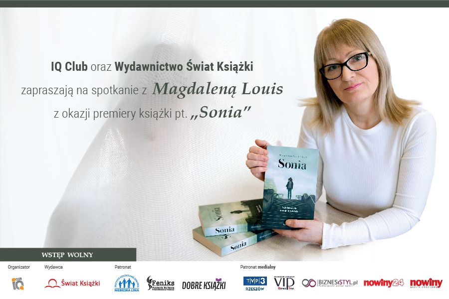 Rzeszowska premiera najnowszej książki Magdaleny Louis i spotkanie z autorką
