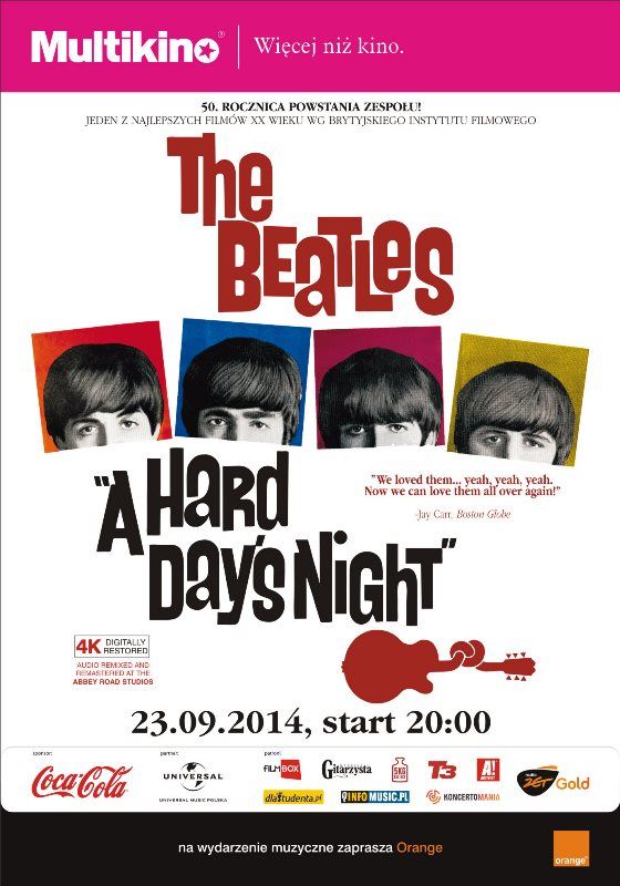 Recenzja &quot;A hard day's night&quot;