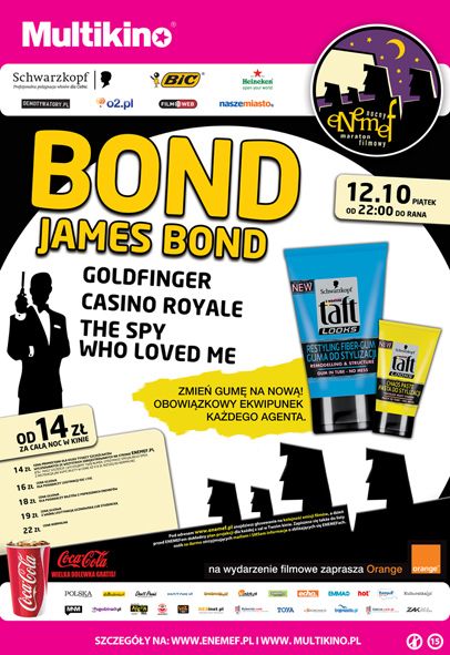 ENEMEF: Bond, James Bond.