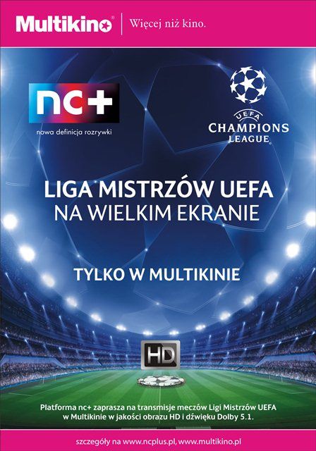 Ćwierćfinały Ligi Mistrzów na dużym ekranie