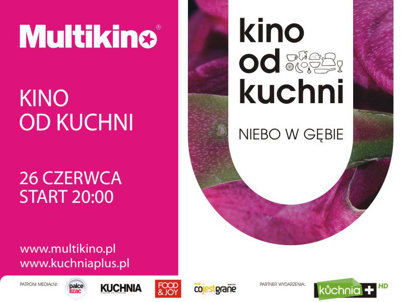 Inauguracja cyklu &quot;Kino od kuchni&quot; już 26 czerwca