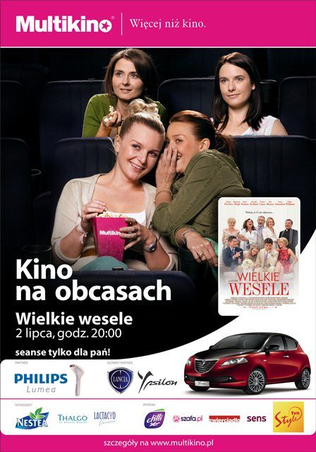 Multikino zaprasza wszystkie panie na &quot;Wielkie wesele&quot;