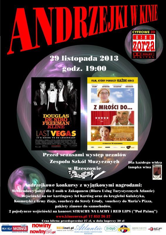 Wieczór Andrzejkowy w Kinie Zorza