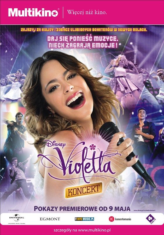 Violetta na wielkim ekranie