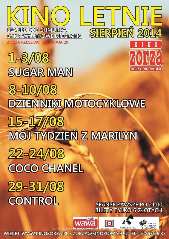 Sierpniowe Kino Letnie