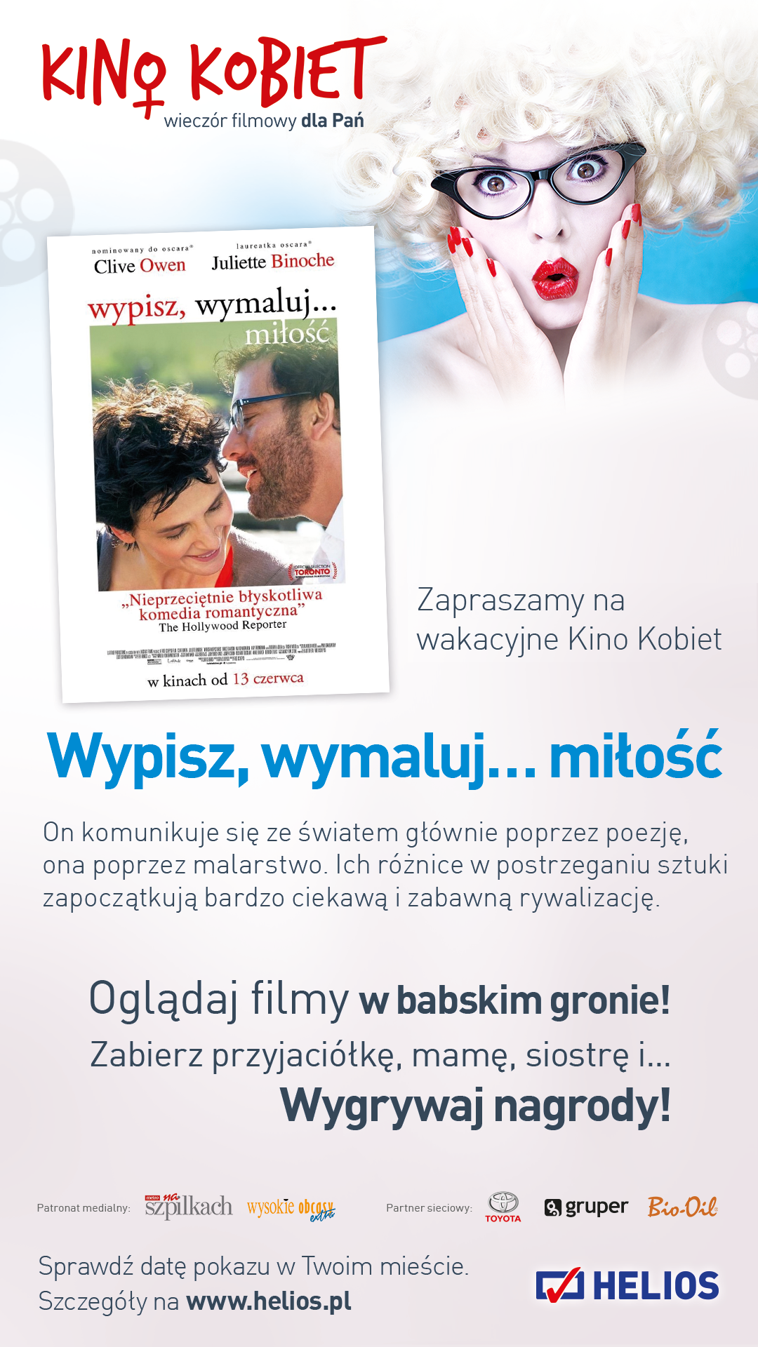 &quot;Wypisz, wymaluj... miłość&quot; w lipcowym Kinie Kobiet! 