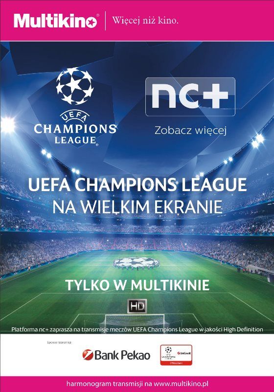 Historyczny Finał Ligi Mistrzów UEFA w Multikinie