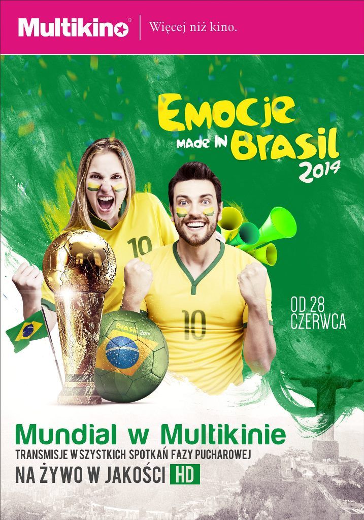 Mundial 2014 na wielkim ekranie