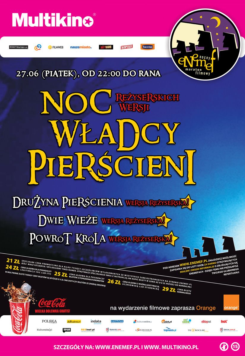 ENEMEF: Noc Reż. Wersji Władcy Pierścieni